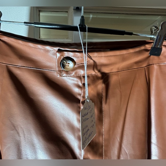 Shein Faux Leather Pants-Size XL (12) - Picture 9 of 9